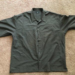 Haggar XXL Long Sleeve Button Up Shirt